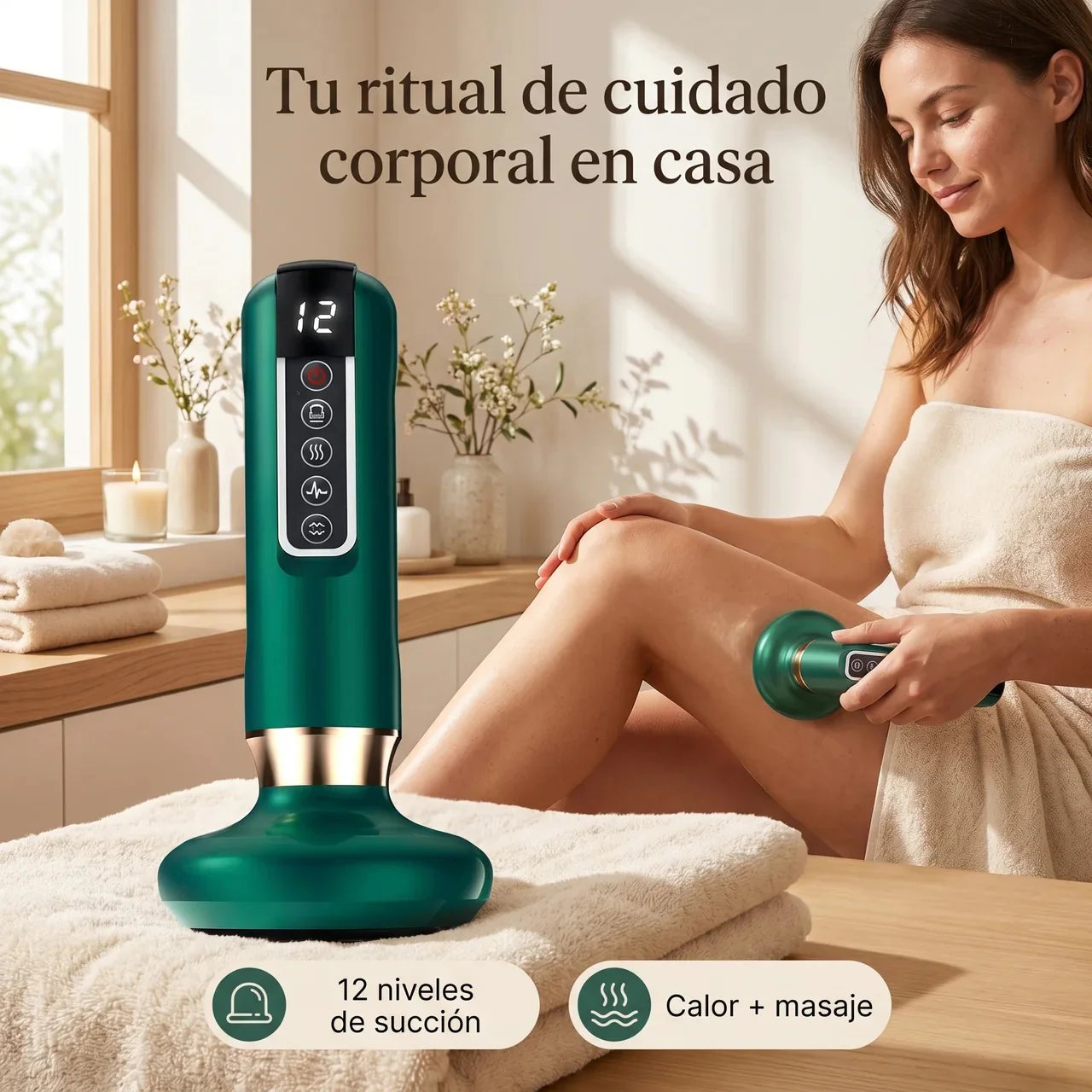 El masajeador que Llega donde las Cremas se Detienen